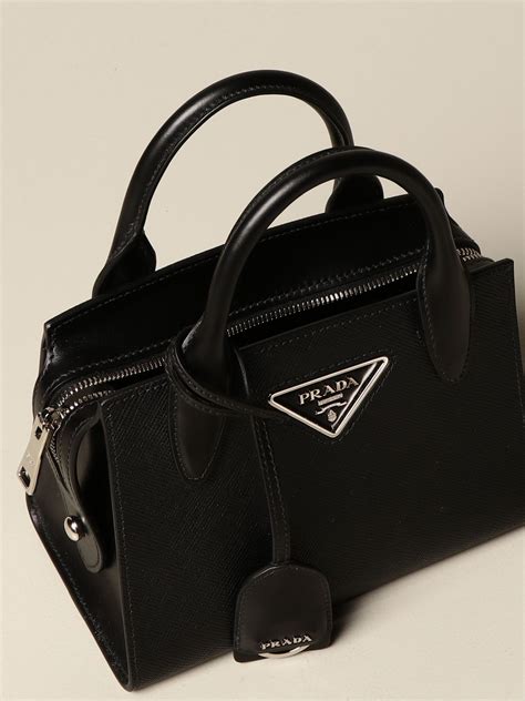 borsa donna prada nera|borse prada.